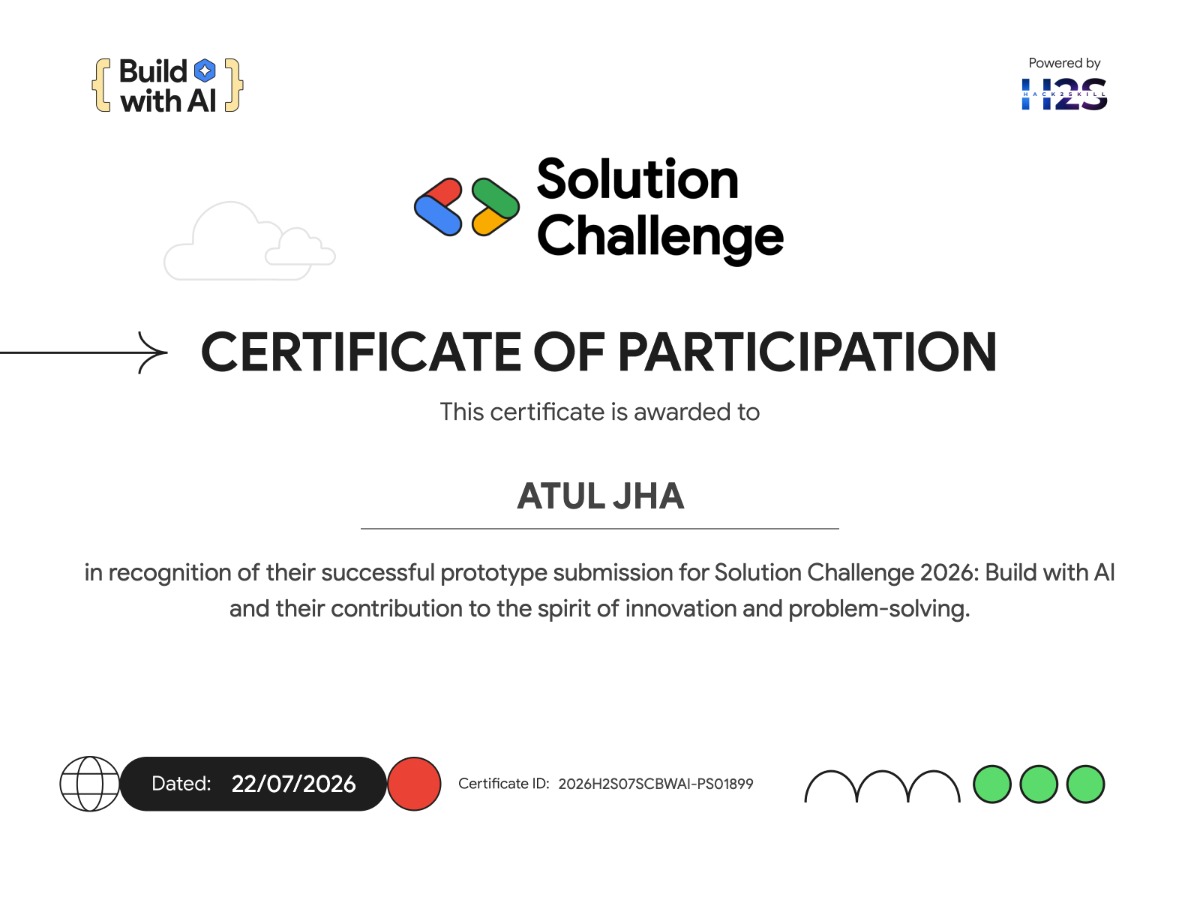 Google AI Solution Challenge
